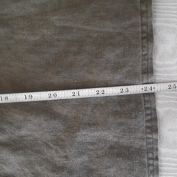 Artisan linen A-line skirt - Picture 3 of 11